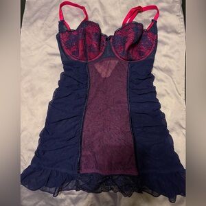 VINTAGE Y2K LINGERIE TOP